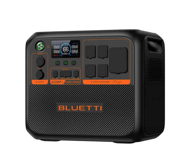 Bluetti Premium 200 L (AC200PL) Portable Power Station, 2400W/2304Wh, LiFePO4 арт. P-AC200PL-EU-GY-BL-010
