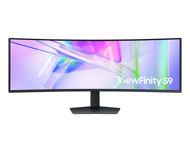 Samsung 49" ViewFinity S9 S49C950UAI Curved (VA 32:9 5120x1440x120Hz 5ms 350cd 3000:1 178/178 1,07 млрд DP;HDMIx2; USB-C (90 Вт) USB3.0x3 Spk 2x5W HAS Tilt Swiv V (незначительное повреждение коробки) арт. LS49C950UAIXCI-NC1
