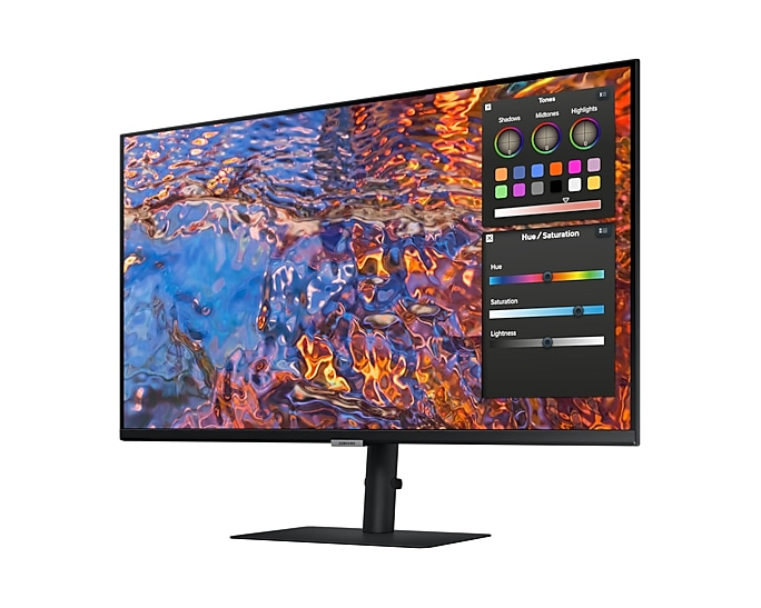 Samsung 32" ViewFinity S8 S80PB S32B800PXI (IPS 16:9 3840x2160x60Hz 5ms 350cd 1000:1 178/178 1,07 bill; DP; HDMI; USB-C (90W); USB3.0x3 RJ45 HAS Tilt Swiv VESA Bl (незначительное повреждение коробки) арт. LS32B800PXIXCI-NC1