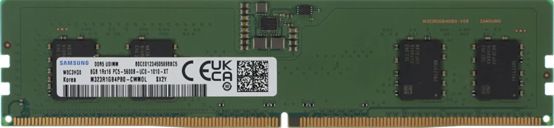 Samsung DDR5 8GB DIMM 5600MHz (M323R1GB4PB0-CWM) 1 year, OEM