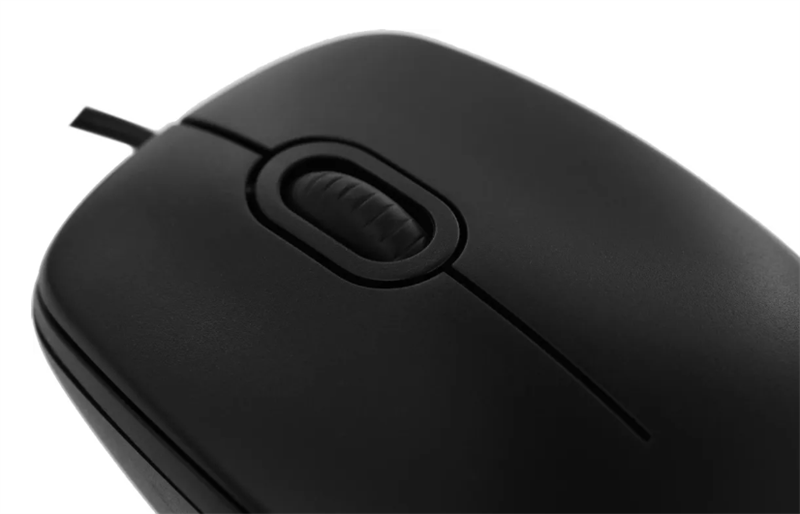Logitech B100 Optical Mouse, USB, 1000dpi, Black, CN, [910-006605/910-003357] (незначительное повреждение коробки) арт. 910-006605-NC1