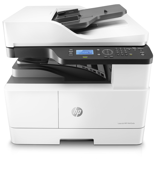 HP LaserJet MFP M443nda (p/c/s, A3, 1200dpi, 25ppm, 512Mb, 2trays 100+250, ADF 100, duplex, Scan to email/SMB/FTP, PIN printing, USB/Eth, cart. 4000 pages & USB c (незначительное повреждение коробки) HP Inc. арт. 8AF72A#B19-NC1