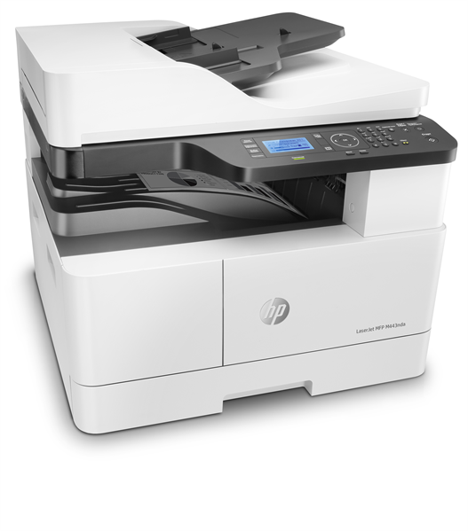 HP LaserJet MFP M443nda (p/c/s, A3, 1200dpi, 25ppm, 512Mb, 2trays 100+250, ADF 100, duplex, Scan to email/SMB/FTP, PIN printing, USB/Eth, cart. 4000 pages & USB c (незначительное повреждение коробки) HP Inc. арт. 8AF72A#B19-NC1
