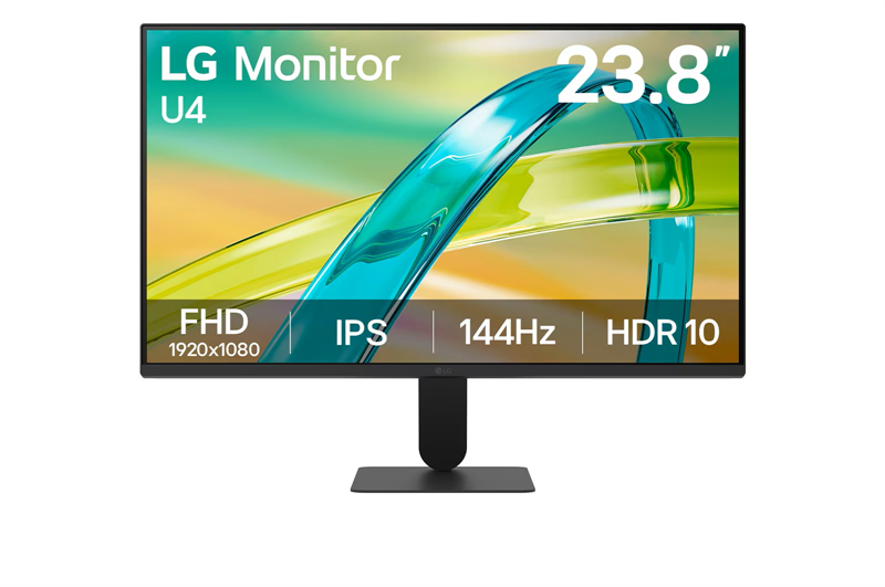 23,8" LG 24U411B-B, IPS, 1920x1080, 5ms , 250cd, 144Hz, HDMI, black, Ex