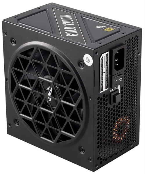 1STPLAYER NGDP GOLD 1200W Black / ATX 3.1, PCle 5.1, APFC, 80 PLUS Gold, LLC+DC-DC, full Japan solid-state caps, 120mm fan, full modular / HA-1200BA4