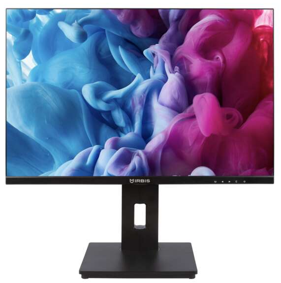23.8'' IRBIS SMARTVIEW 24 LED Monitor 1920x1200, 16:10, IPS, 350 cd/m2, 1000:1, 5ms, HDMIх2, DPх2, Audio output, 75Hz eDP , Height, Tilt, Swiv, Pivot, внешн. Бп, Black 3y (China) (после тестирования) арт. IMVW24WIDR-AFTER_DEMO