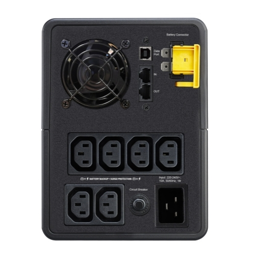 APC Back-UPS 2200VA/1200W, 230V, AVR, 6xC13 Outlets, USB, 1 year warranty (незначительное повреждение коробки) APC by Schneider Electric арт. BX2200MI-NC1