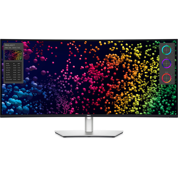 Dell 40" U4025QW Curved Thunderbolt™ Hub Monitor 2500R IPS Black Technology, 5120 x 2160 at 120 Hz, 2000:1, 21:9, 600 cd/m2 (HDR peak), 5 ms, H-AD, Built- (потёртости, царапины, мерцание матрицы) Dell Technologies арт. U4025QW-NNC-001