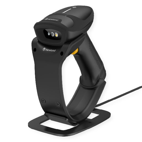 Newland NLS-HR3000-BT-V2 (BT), 2D, 1280800 CMOS, Bluetooth with Stand/Docking Station and integrated USB-A cable