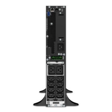 APC Smart-UPS SRT RM, 2200VA/1980W, On-Line, Extended-run, Tower (Rack 2U convertible), Out: 8xC13 2xC19, Black, 1 year warranty (незначительное повреждение коробки) APC by Schneider Electric арт. SRT2200XLI-NC1-001