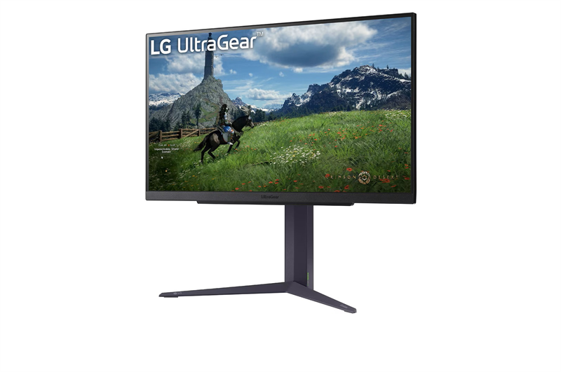 27 LG 27GS85Q-B, IPS, 2560x1440, 1ms, 400cd, 180Hz, HDMIx2+ DP+ USB Hub, HAS Pivot Swivel, black, Ex (незначительное повреждение коробки) арт. 27GS85Q-B.ARUZ-NC1