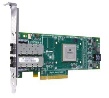 Qlogic QLE2672 16Gb Dual Port FC HBA, x8 PCIe, SR LC multi-mode optic, LP + FH, transivers included (после теста) арт. QLE2672-CK-NNC-002