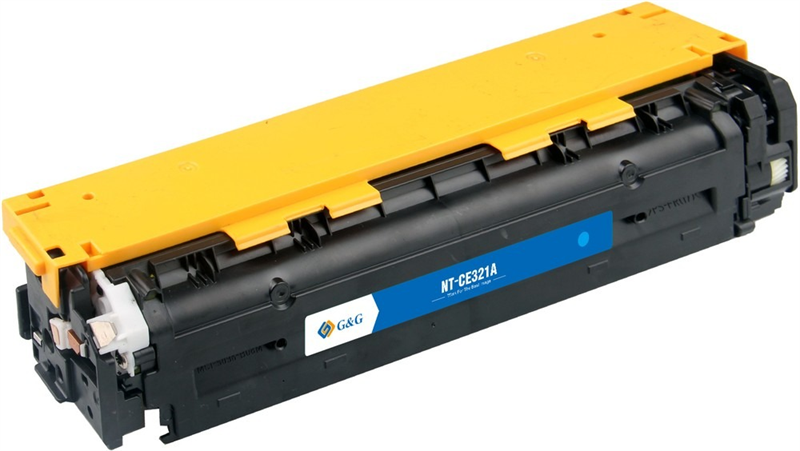 G&G GG-CE321A голубой (1300стр.) для HP LJ Pro CP1525n/CP1525nw/CM1415fn MFP/CM1415fnw MFP (незначительное повреждение коробки) арт. GG-CE321A-NC1