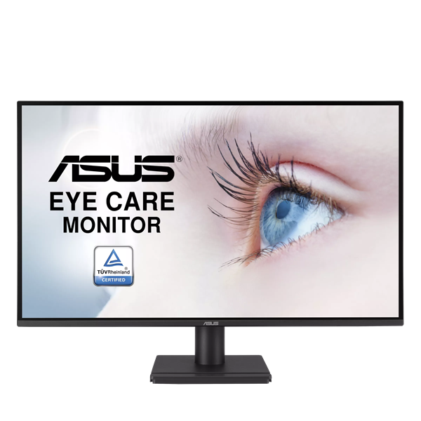 ASUS 27" VA27AQ IPS 2560x1440 1ms 350cd 75Hz HDMI DP VGA MM HAS Tilt Swivel Pivot Black