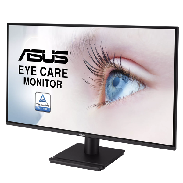 ASUS 27" VA27AQ IPS 2560x1440 1ms 350cd 75Hz HDMI DP VGA MM HAS Tilt Swivel Pivot Black