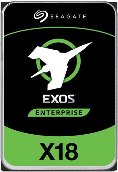 Seagate Exos X18 HDD 3.5" SAS 18Tb, 7200 rpm, 256Mb buffer, 512e/4kn, CMR, ST18000NM004J, 1 year (следы установки) арт. ST18000NM004J-NNC-004