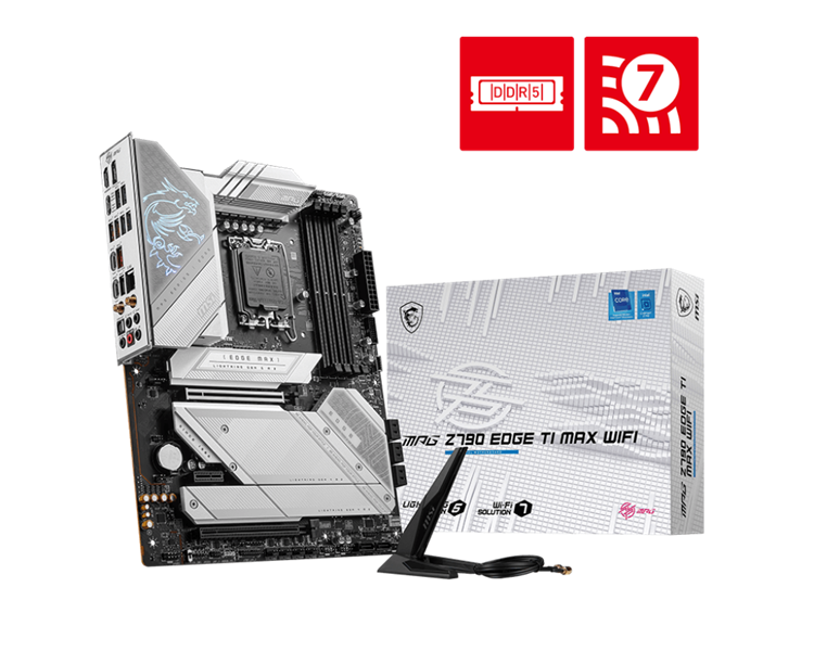 MSI MPG Z790 EDGE TI MAX WIFI (существенное повреждение коробки) арт. MPG Z790 EDGE TI MAX WIFI-NC2