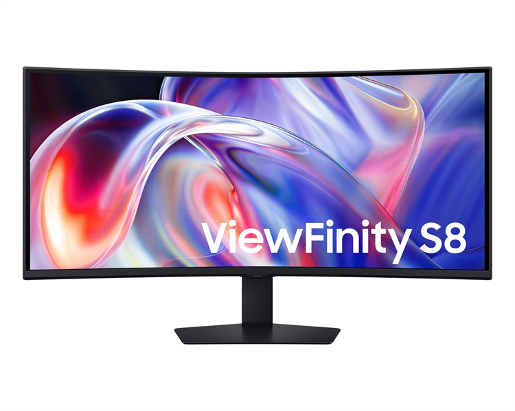 Samsung 40" Odyssey S85TH S40H850TAI Curved (VA 16:9 5120x2160x144Hz 4ms 350cd 3000:1 178/178 1,07B DP; HDMI; TB(140Вт); USB3.2x5; RJ45 Spk HAS Tilt Swiv БП внутр VESA Black арт. LS40H850TAIXCI