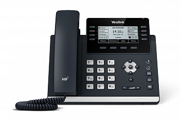 YEALINK SIP-T43U, 12 аккаунтов, 3.7" LCD-экран 360х160, 2 порта USB, BLF, PoE, GigE, без БП, шт (после тестирования) арт. SIP-T43U-AFTER_DEMO