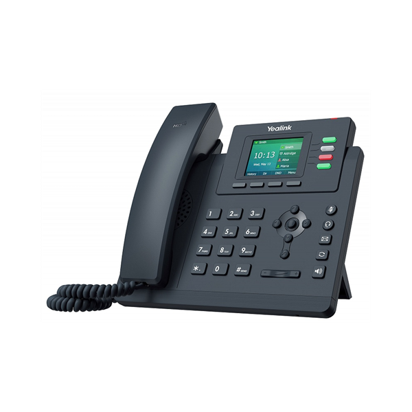 YEALINK SIP-T33P, 4 аккаунта, цветной LCD-экран 2.4" 320х240, PoE, шт. БП в комплекте (после тестирования) арт. SIP-T33P-AFTER_DEMO