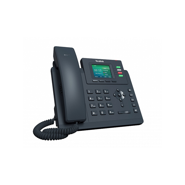 YEALINK SIP-T33P, 4 аккаунта, цветной LCD-экран 2.4" 320х240, PoE, шт. БП в комплекте (после тестирования) арт. SIP-T33P-AFTER_DEMO