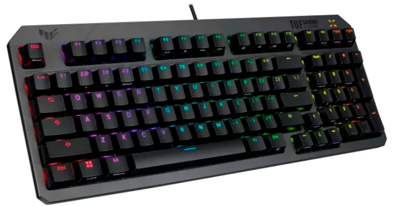 ASUS RA07 TUF Gaming K3 Gen II, Wired, 95%, Mechanical, ABS, RGB Lighting, Black (незначительное повреждение коробки) арт. 90MP0390-BKRA01-NC1