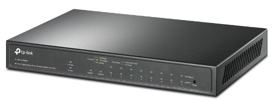 Tp-Link TL-SG1210MPE, 10-Port Gigabit Easy Smart Switch with 8-Port PoE+ (существенное повреждение коробки) арт. TL-SG1210MPE-NC2
