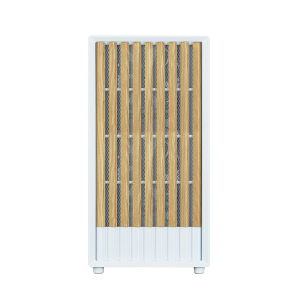 ZALMAN P10 NAMU, MATX, WHITE, WINDOW, FRONT COVER WALNUT, 2x3.5", 3x2.5", 1xUSB TYPE-C, 1xUSB3.0, FRONT 2x120mm, REAR 1x120mm ARGB (незначительное повреждение коробки) арт. P10 NAMU WHITE-NC1