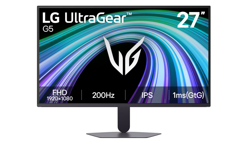 27 LG 27G523B-B, IPS, 1920x1080, 1ms, 300cd, 200Hz, HDMIx2+DP, black, Ex (незначительное повреждение коробки) арт. 27G523B-B-NC1