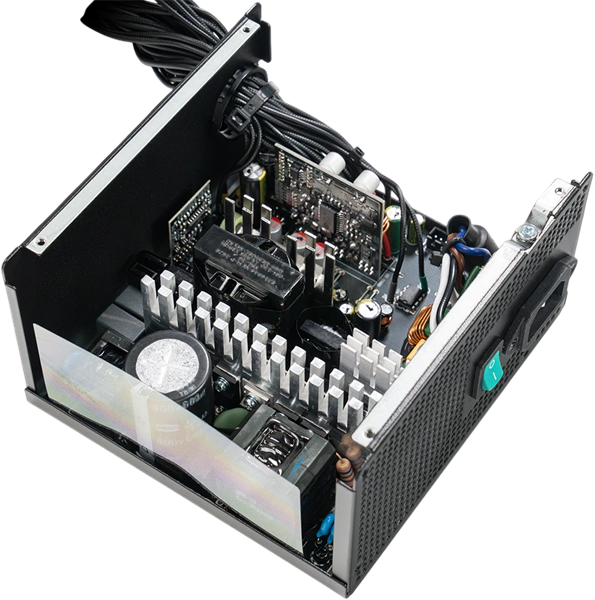 Deepcool GAMERSTORM PK850D V2 (ATX 3.1, 850W, PWM 120mm fan, 80+ GOLD, Active PFC + Half Bridge SRC LLC + DC/DC, Gen5 PCIe) RET