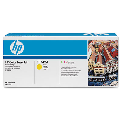 Cartridge HP 307A для CLJ CP5225, желтый (7 300 стр.) HP Inc. арт. CE742A