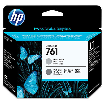 Печатающая головка HP 761 для Designjet T7100/T7200, серый/темно-серый HP Inc. арт. CH647A